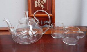 Large Clear Teapot